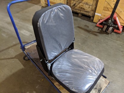 Кресло водителя низкое на КАМАЗ за 16500 рублей в магазине remzapchasti.ru 5320-6810010 Н №19